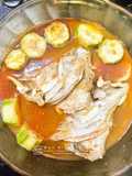 Kepala Ikan Masak Ampap dengan Petola