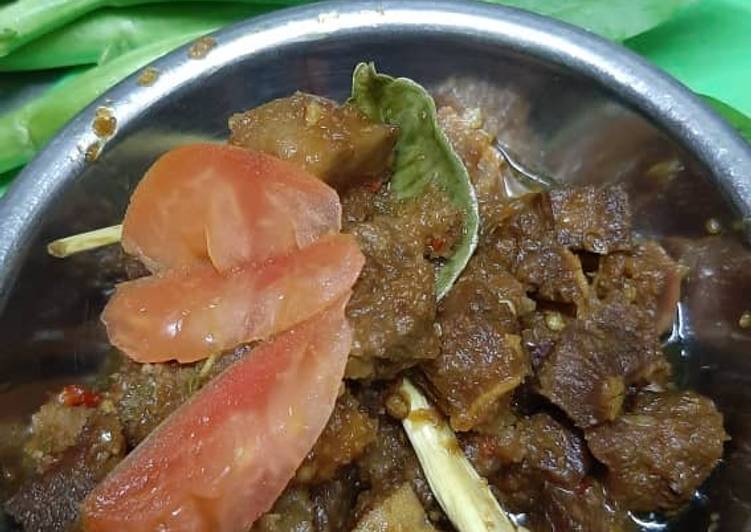 Lidah lembu tumis kicap