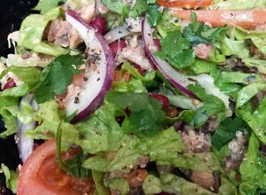 Foto de Salada simples de Sardinha em lata
