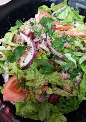 Foto de Salada simples de Sardinha em lata