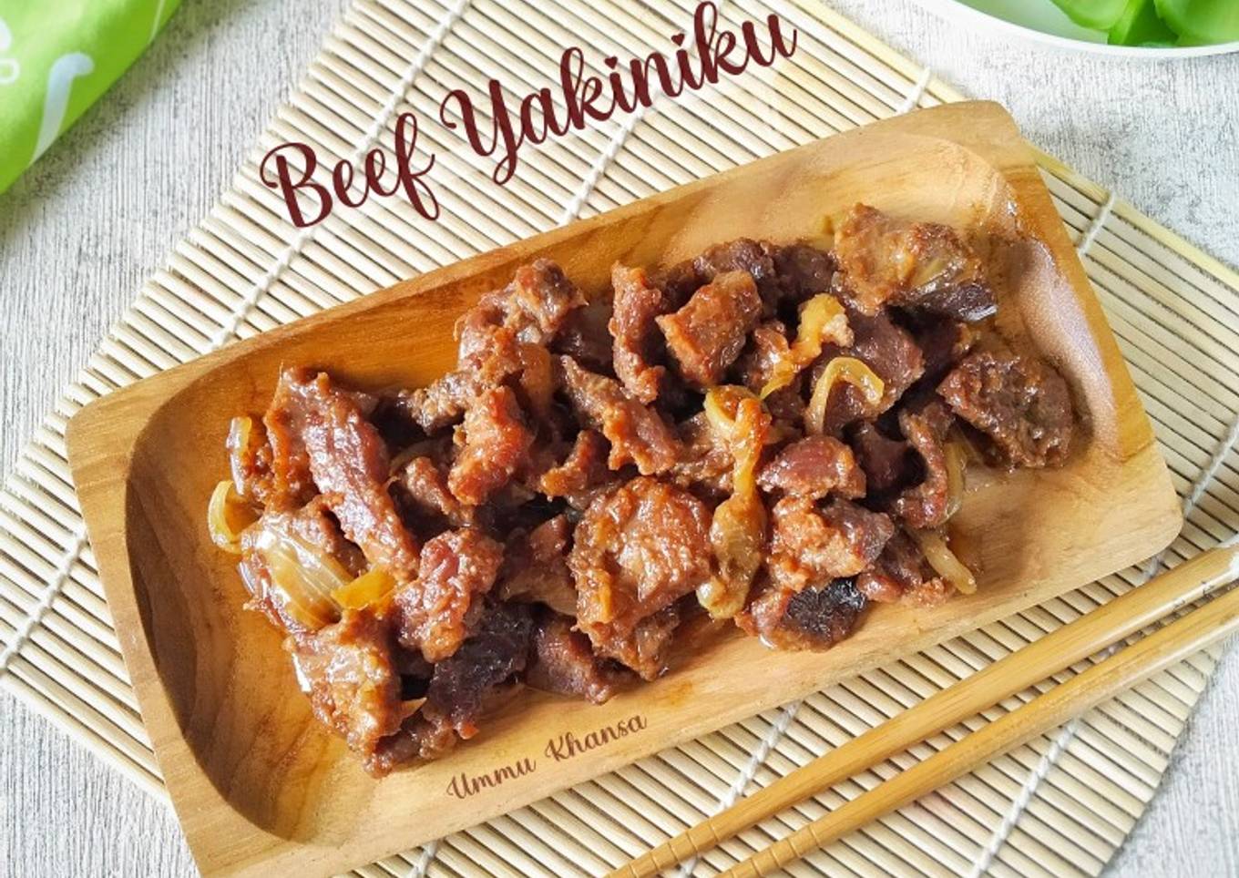 Beef Yakiniku