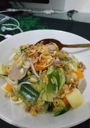 Foto resep Sop campur2 ala anak kost