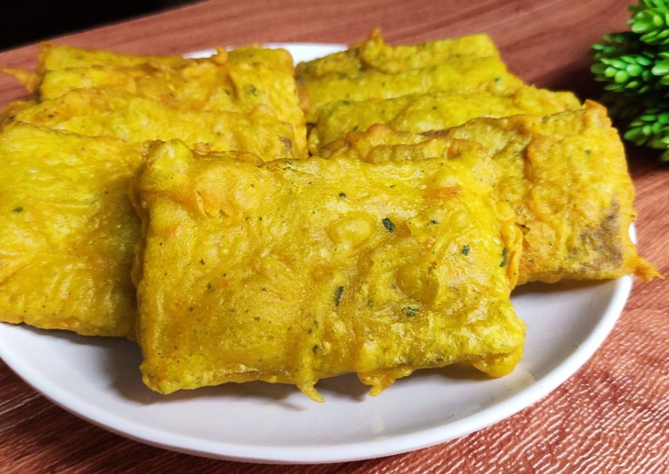 Tempe menjes goreng / tempe gembus goreng