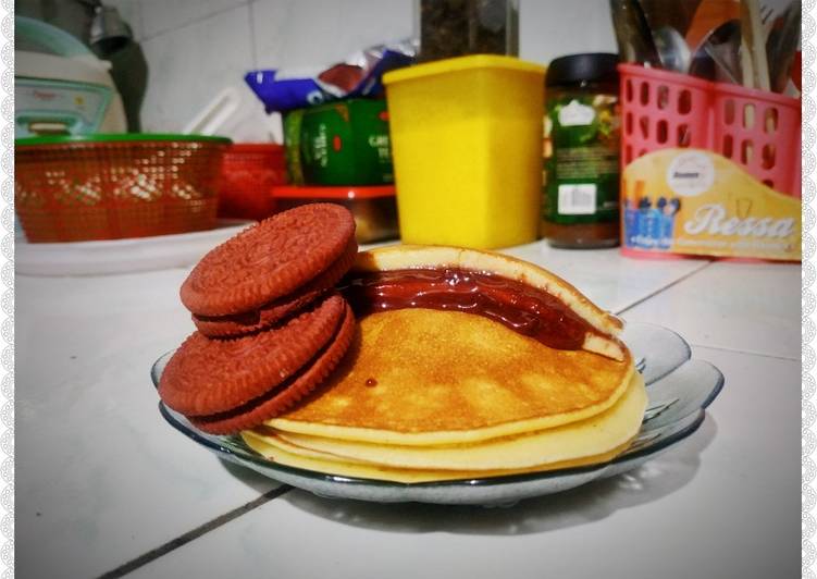 Pancake Selai Oreo