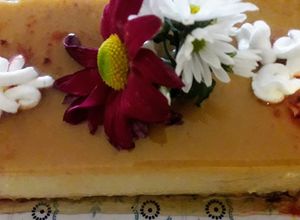 Una foto de Flan Casero con Maca y Avena
