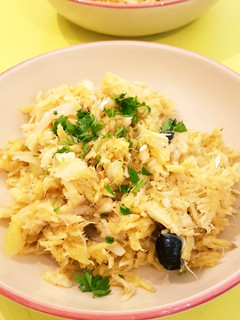 Una foto de Bacalao à Brás