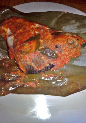 Foto resep pepes ikan mas