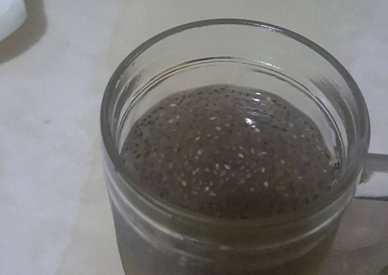 Agua de chía desintoxicante