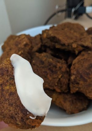 Una foto de 🥕 Bocaditos veganos tipo nuggets