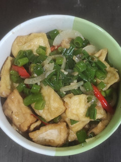 Foto resep Tumis tahu bunga bawang