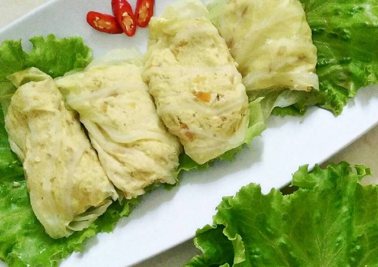 Cabbage roll isi tahu