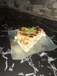 صورة لوصفة معكرونة بالبشاميل