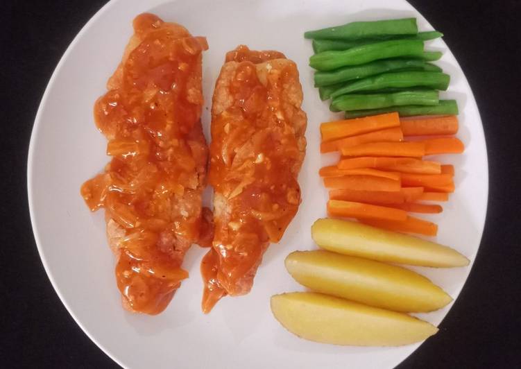 Resep Crispy Chicken Steak Gluten Free Anti Gagal