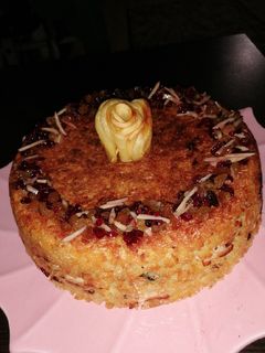 عکسی از دستور ته چین مرغ و بادمجان