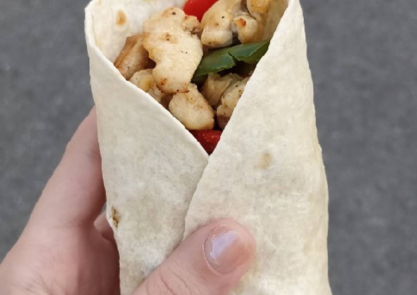 Fajitas de pollo