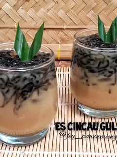 Foto resep Es Cincau Gulmer (Gula Merah)