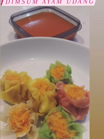Cara Simple Membuat Resep  Dimsum ayam udang yang Lezat, Lezat