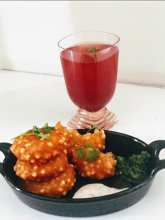 A picture of Sabudanna vada.