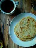 Roti Canai Ala eladede (Tanpa Minyak ataupun rendam2 minyak)