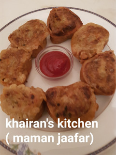 Potatoes pinwheels ainihin hoton girkin