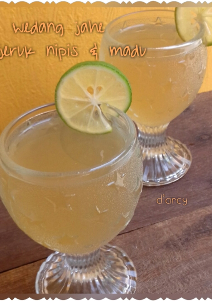 Foto resep Wedang Jahe dg Jeruk Nipis&Madu #PR_RecookMinTradisional