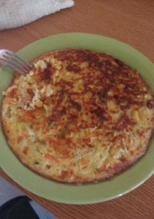 Una foto de Tortilla de verduras súper fácil👌