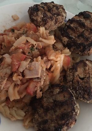 Una foto de Pasta con albóndigas