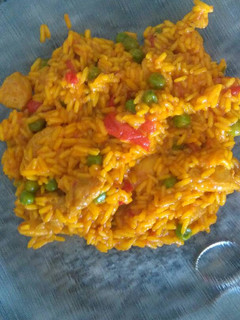 Una foto de Arroz con pollo