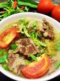 Canh Cải Chua Thịt Bò