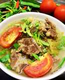 Canh Cải Chua Thịt Bò