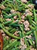 Spiced Pork and Green Beans