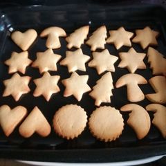 A picture of Christmas Cookies.