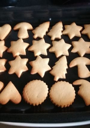 A picture of Christmas Cookies.