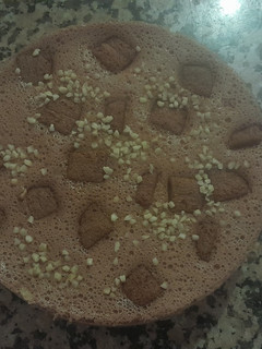 Una foto de Tarta de Nesquik con cereales de leche (primera vez)