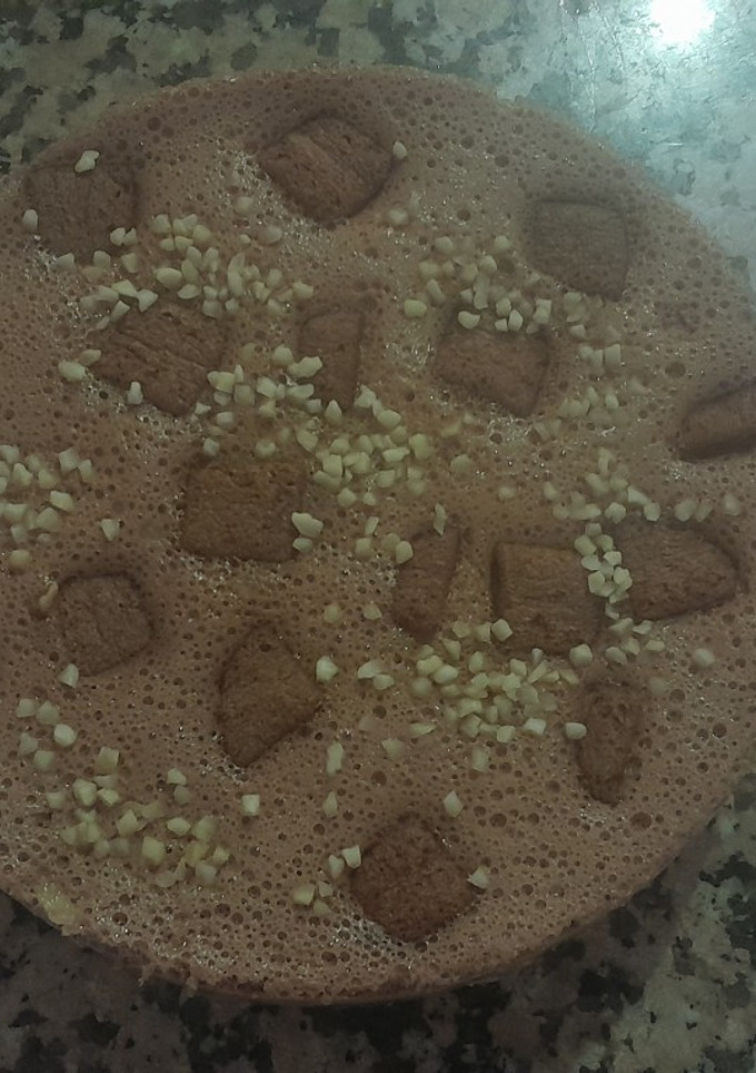 Una foto de Tarta de Nesquik con cereales de leche (primera vez)