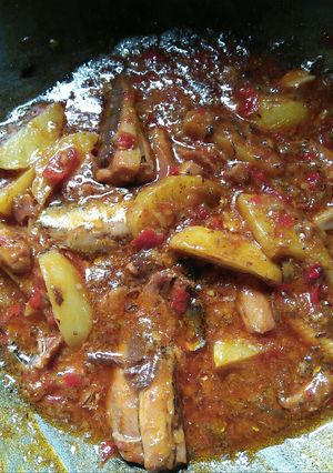 Foto resep Sambal sarden kaleng+kentang
