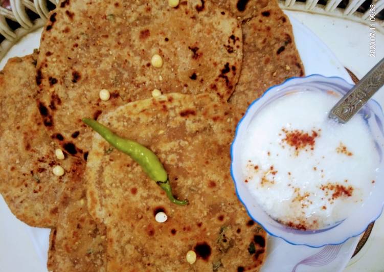 Sattu  Ka  Paratha