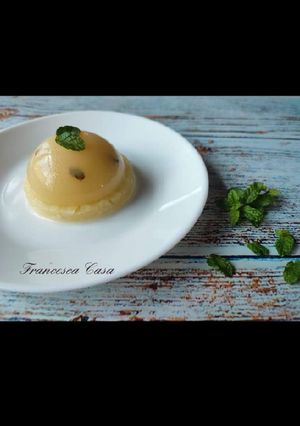 Foto di Gelo di ananas e menta
