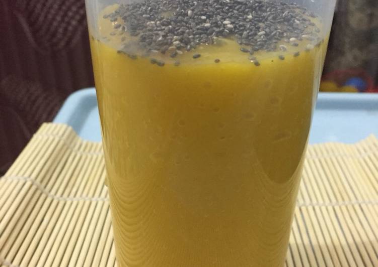 Jus Mangga Chia Seed!