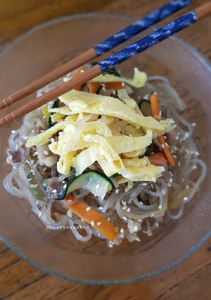 Foto resep Japchae praktis nikmat