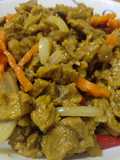 Daging Korban Goreng Kunyit