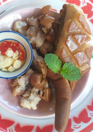 รูปของ หางหมูต้มน้ำปลา🐖🐷