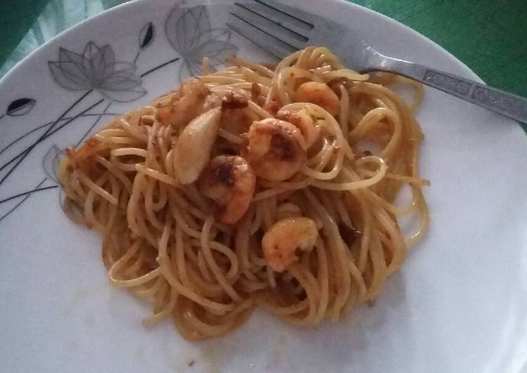 Cara Gampang Membuat Spaghetti Aglio Olio Anti Gagal