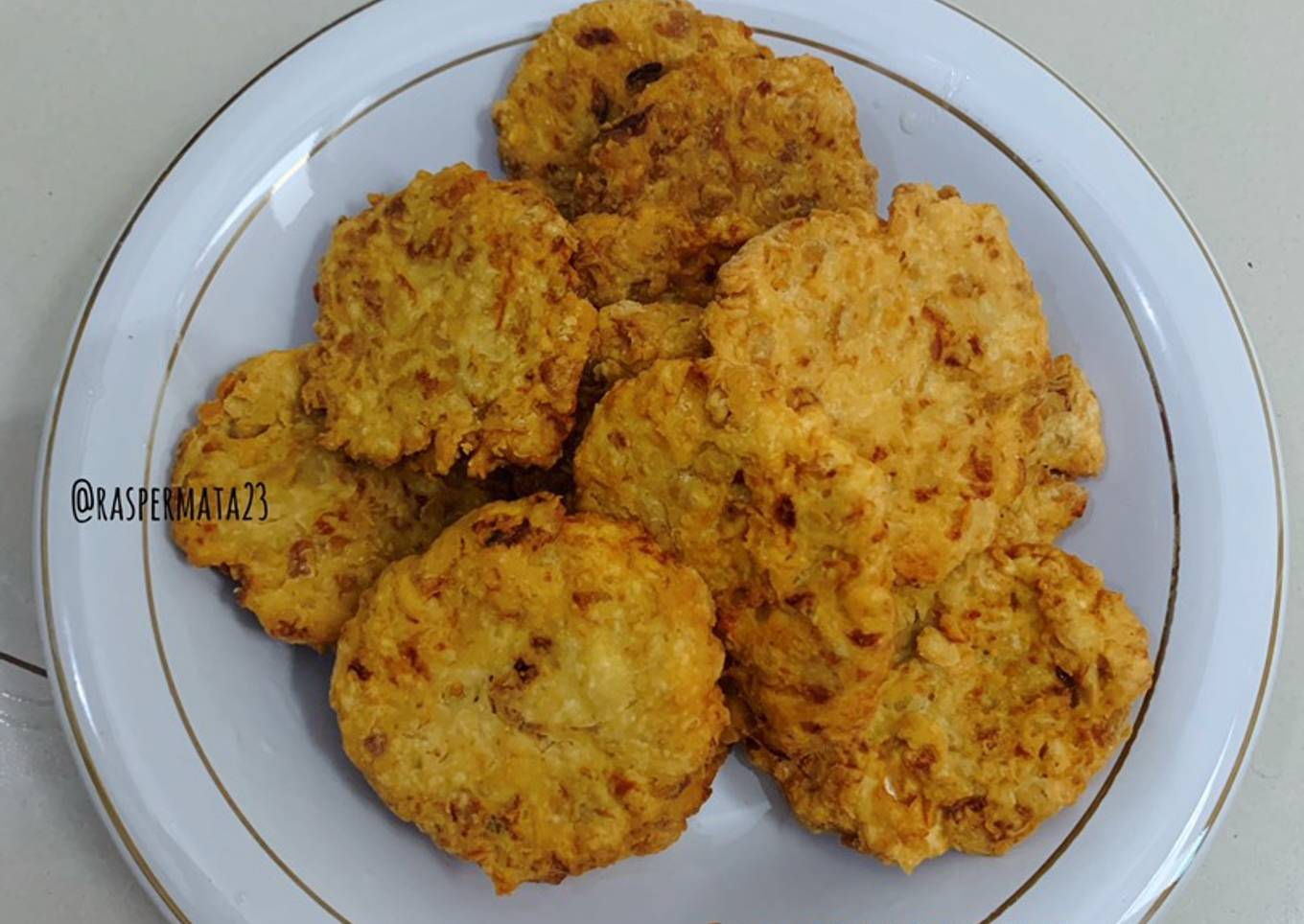 Tempe Goreng Tumbuk