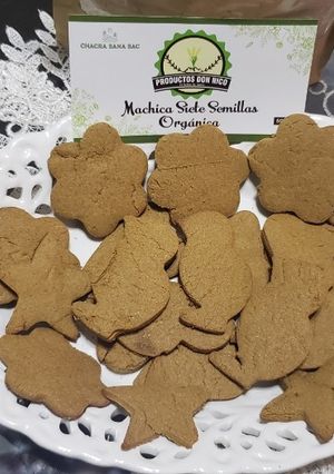 Una foto de Galletitas de machica siete semillas