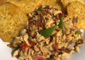 Without Fail Prepare Recipe Fried sweet potatoes with scrambled eggs sweetpotatoes Delicious Steady