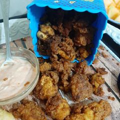 A picture of Crispy zinger shots.
