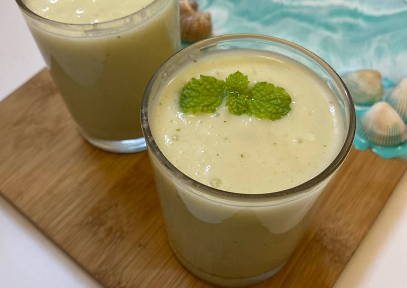 Melon banana smoothie