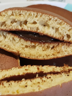 Una foto de Dorayaki (Hotcake Japonés)