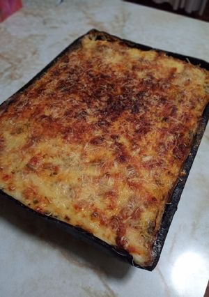 Una foto de Lasaña vegetariana
